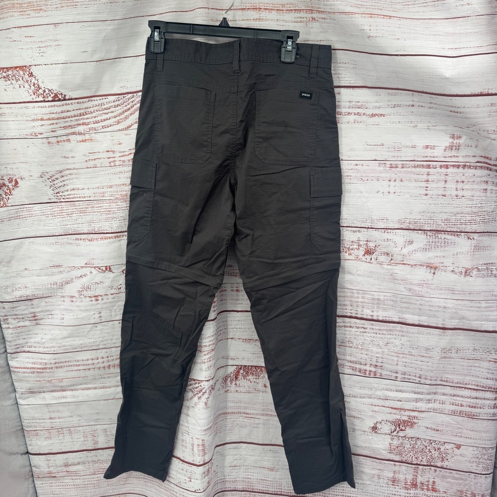 Prana Bronson Convertible Zip Off‎ Hiking Pants Mens 30x32 Cargo Relaxed Fit - Picture 9 of 12